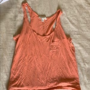 Coral tank top